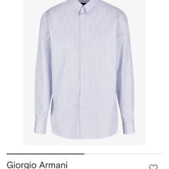 Giorgio Armani luxury shirt