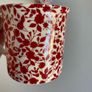 Shannonbridge mugs x2 - Red Flowers - New Image 2