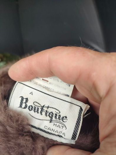Vintage Kate's Canadian Boutique Fur Hat