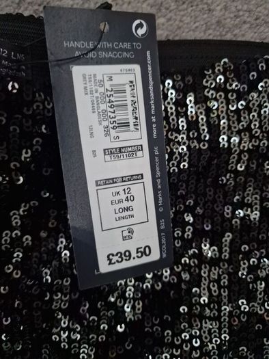 M&S Sparkly trousers BNWT