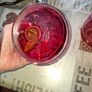 Two Old Cranberry Thumb Oil Lamps for sale, Postage Available, Image 3