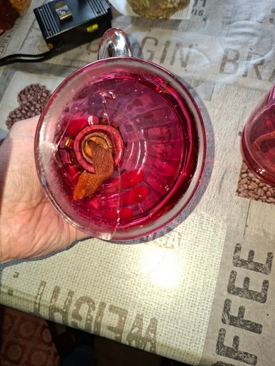 Two Old Cranberry Thumb Oil Lamps for sale, Postage Available,