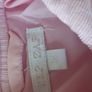 Baby girls pink quilted jacket. Image 3