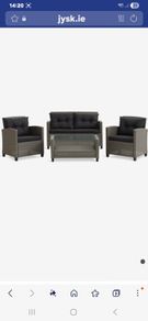 JYSK MORA Garden Furniture Set - Grey