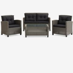 JYSK MORA Garden Furniture Set - Grey