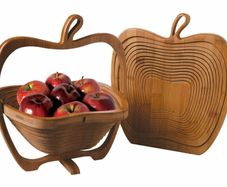 Collapsible Apple Shaped Basket