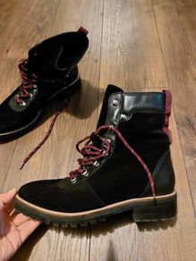 H&M Suede boots- uk 7