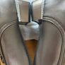 Lovely gold/brown shoes with a beautiful sequence on the heel Image 6