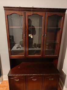 Wooden China Cabinet