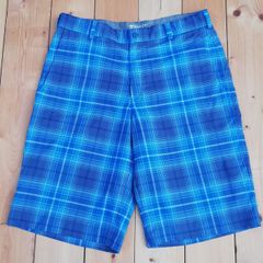 New condition Nike Golf Dri-fit tour performance mens check shorts W32