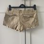mini shorts with studded pocket and distressed hem Image 2