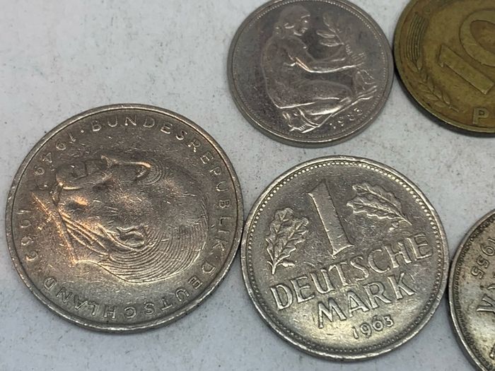 Germany 6 coin lot see pictures
