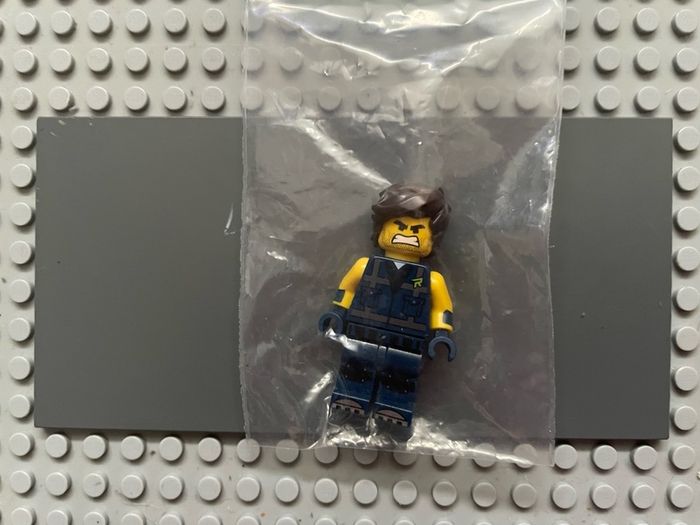 lego the Lego movie tlm174 Rex Dangervest minifigure- Smile, Teeth / Angry