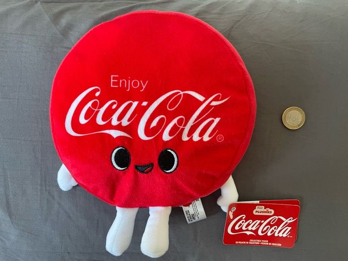 Funko Coca-Cola Bottle Cap Collectible Plush. New With Tag