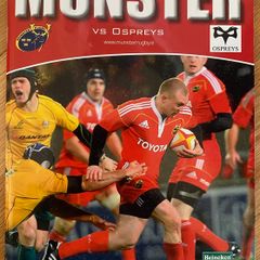2010 Munster v Ospreys - Heineken Cup Programme