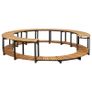Spa Surround 273x53 cm Solid Acacia Wood Image 2