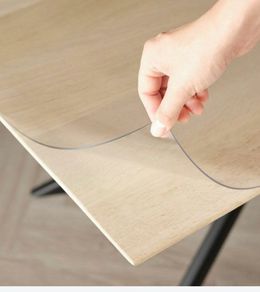 Transparent table cover