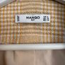 Mango blazer light yellow classic fit jacket S Image 3