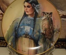 Collectible plate "Princes of Wisdom" limited edition Franklin mint