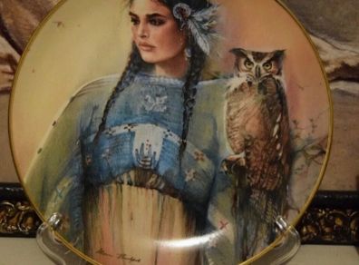 Collectible plate "Princes of Wisdom" limited edition Franklin mint