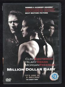 Million Dollar Baby DVD Movie Starting Client Eastwood, Hilary Swank & Morgan Freeman