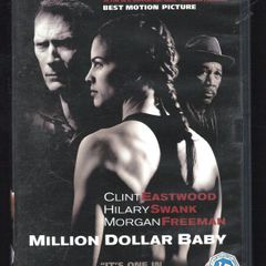 Million Dollar Baby DVD Movie Starting Client Eastwood, Hilary Swank & Morgan Freeman