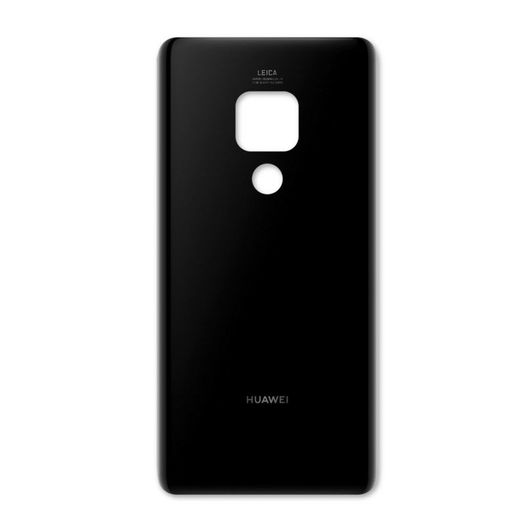 For Huawei Mate 20 Back Battery Cover Rear Glass Panel Black With Adhesive New - FHT001HBK
