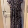 Fab New NWT Maxi dress blue pink leopard animal print by Very Size 14 Image 4