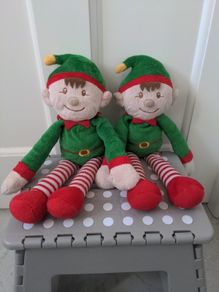 Elf soft toy