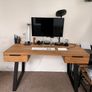 EZ Living Solid Oak Home Office Bundle Image 2