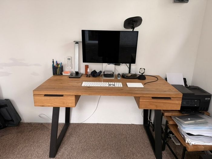 EZ Living Solid Oak Desk