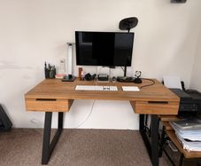 EZ Living Solid Oak Desk