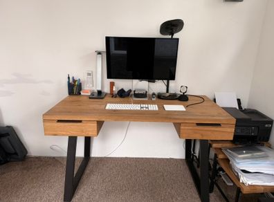 EZ Living Solid Oak Desk