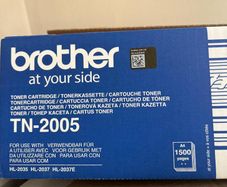 Original Brother TN-2005 toner for HL-2035 HL-2037 HL-2037E