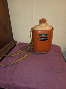 1970's Italian Gio Style Travel Flask