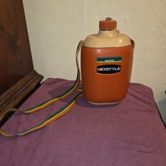 1970's Italian Gio Style Travel Flask
