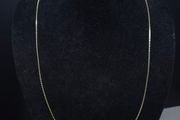 Vintage 9ct Gold Fine Curb Chain Fully Hallmarked Birmingham 60cm