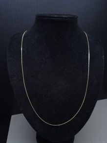 Vintage 9ct Gold Fine Curb Chain Fully Hallmarked Birmingham 60cm