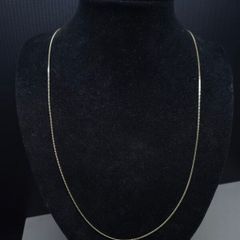 Vintage 9ct Gold Fine Curb Chain Fully Hallmarked Birmingham 60cm