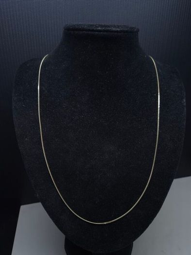 Vintage 9ct Gold Fine Curb Chain Fully Hallmarked Birmingham 60cm