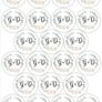 Personalised stickers - christening, communions, confirmation, hens, weddings, birthdays, sweet bags, water bottle labels, business stickers, back to school Image 4