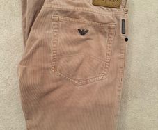Armani cords waist 30 length 34
