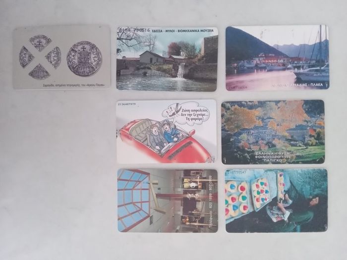 Call cards Italy and Greece. 99 cards