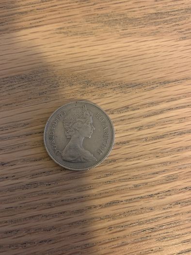 1979 UK 10p coin