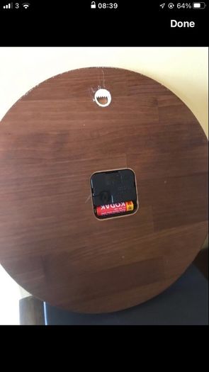 100 Pipers Whisky Bar Wall Clock