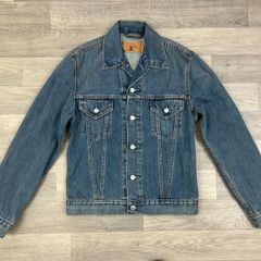 Vintage Levis 70500 04 Denim Trucker Jacket Womens Medium