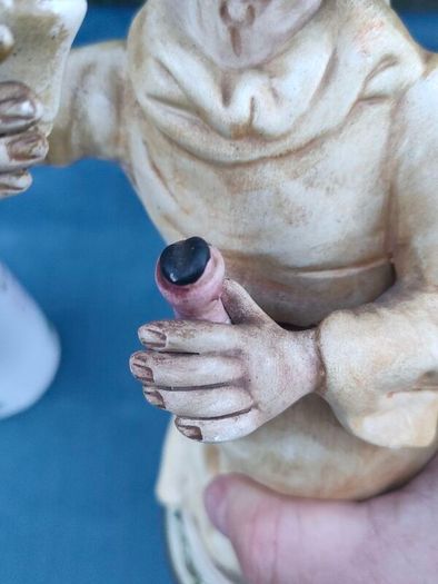 Vintage 10" Capodimonte "Merry Monk"