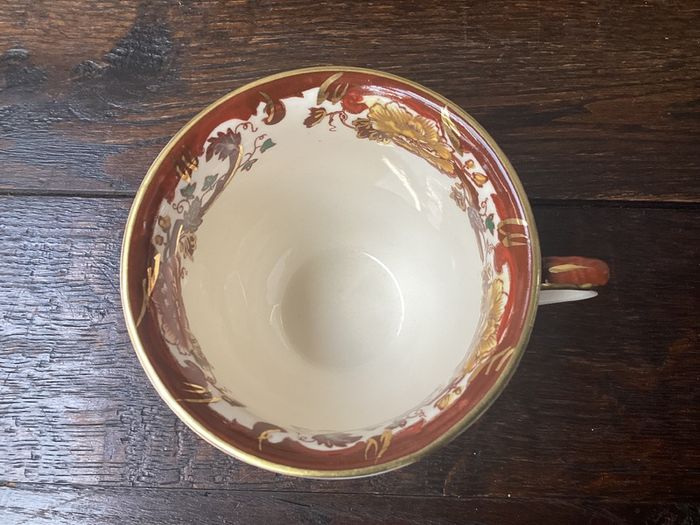 Masons Ironstone  Brown Velvet Cups and Saucers