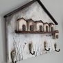 Handcrafted wooden key holder Image 4
