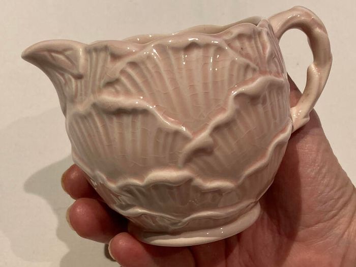 Antique Sylvac Jug and sugar bowl